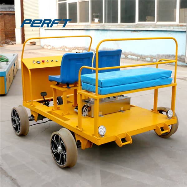 self propelled trolley with rail guides 90 tons